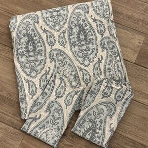 POTTERY BARN Ashlyn Paisley Queen Duvet Cover W/ 2 Standard Pillow Shams